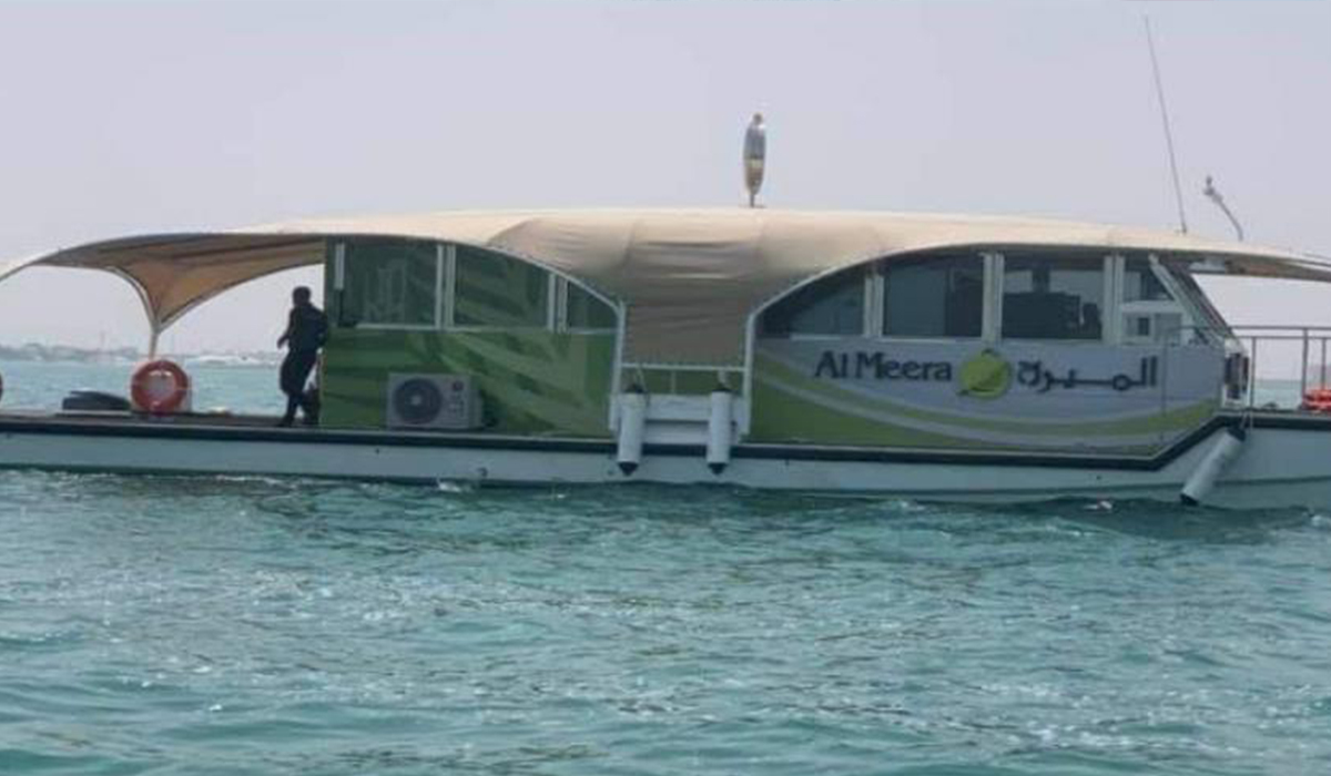 First-ever floating grocery launched for its customers in Qatar